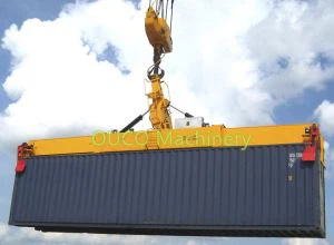 स्वचालित 40 फीट आईएसओ कंटेनर पूरी तरह से इलेक्ट्रिक स्प्रेडर